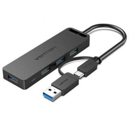 Hub USB Vention CHTBB Negro