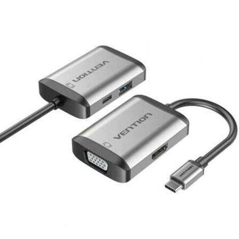 Hub USB Vention TFAHB Gris