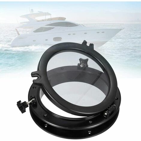 Hublot de Bateau, Fenêtre Marine de trou de Port, Hublot rond de Remplacement pour Yachts de Bateau, Port Hole Marine/Fenêtre/Hublot, kueatily