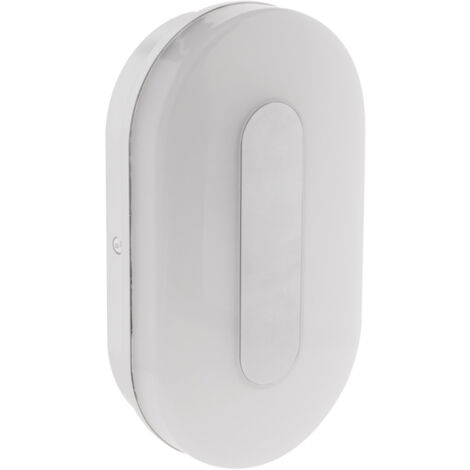 Hublot d'extérieur ovale LED 18W IP65 - Blanc - Zenitech