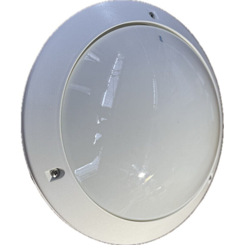Hublot extérieur LED 14.4W Ø 296mm blanc 4000K 230V avec detecteur HF + Préavis + veille IK07 IP54 T1 SPO CHARTRES SARLAM 514443