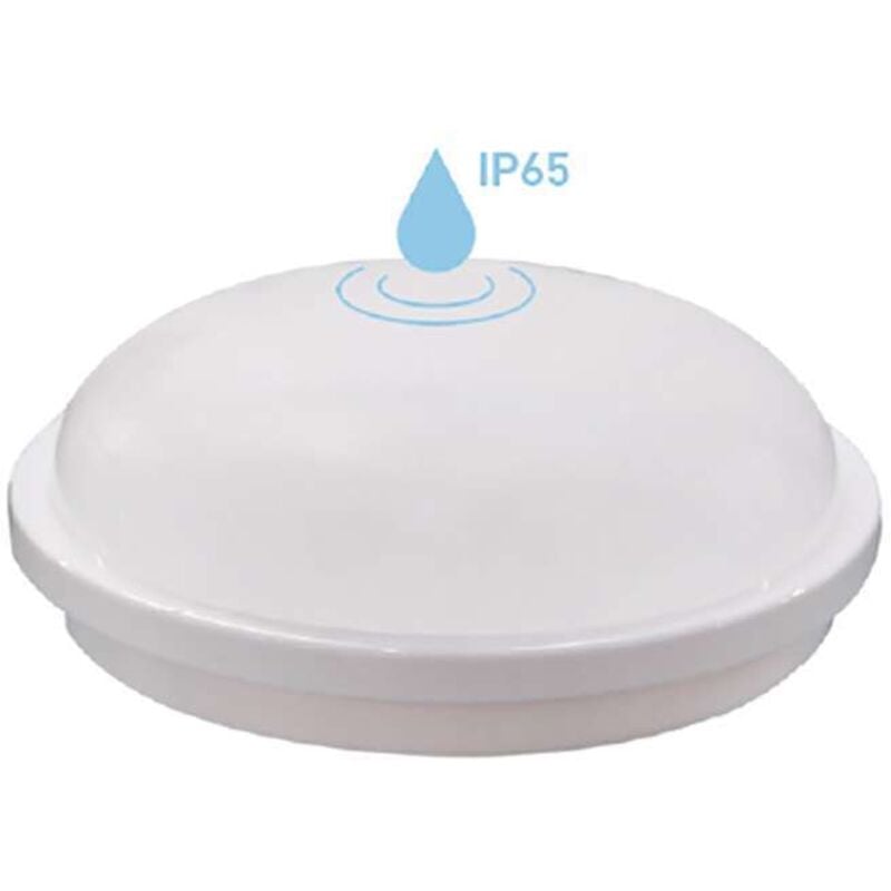 Ecolux - Hublot Lampada da Parete led Rotonda 15W