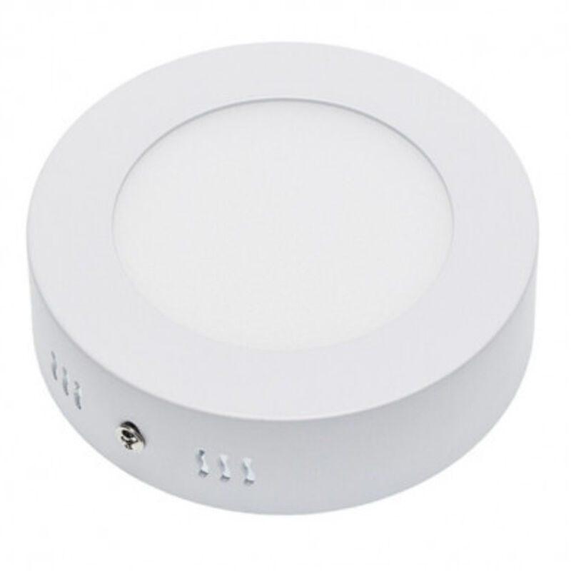 Image of Optonica - Plafoniera led da superficie 6W rotonda ∅120mm - Bianco Naturale 4500K