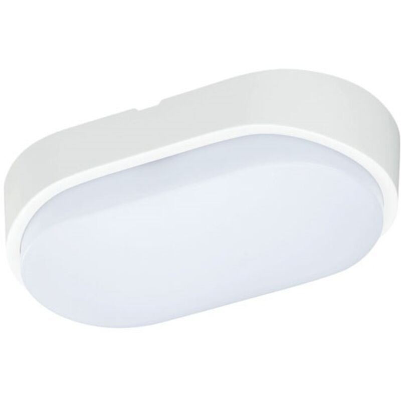 Hublot led oval pc 10W 700LM blanc profile Prolight 321200074