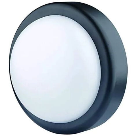 Hublot LED rond 14W , 4000K, 1000 LM , dimensions 200X200X100, couleur noir