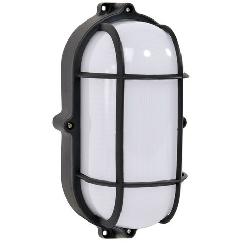 Hublot oval avec grille LED 12w
