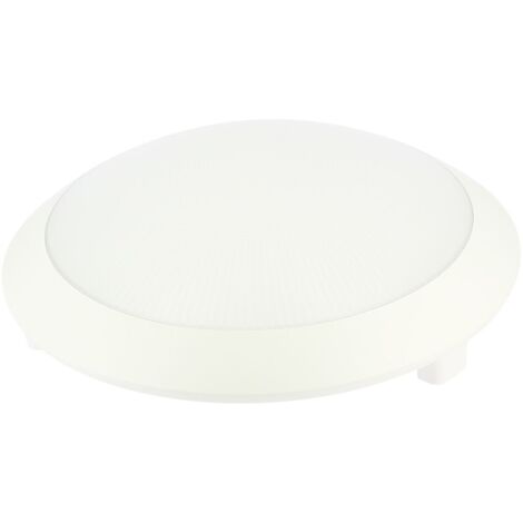 Plafonnier LED avec détecteur de mouvement IP20 Blanc 2xE27 400