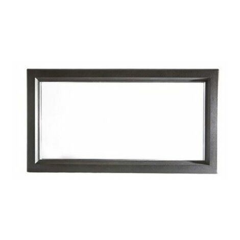 Hublot Rectangulaire 680 x 370 mm pour panel 40 mm extérieur/interieurnoir - 840241.