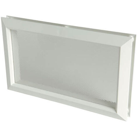 Hublot rectangulaire de porte de garage - Nicoll