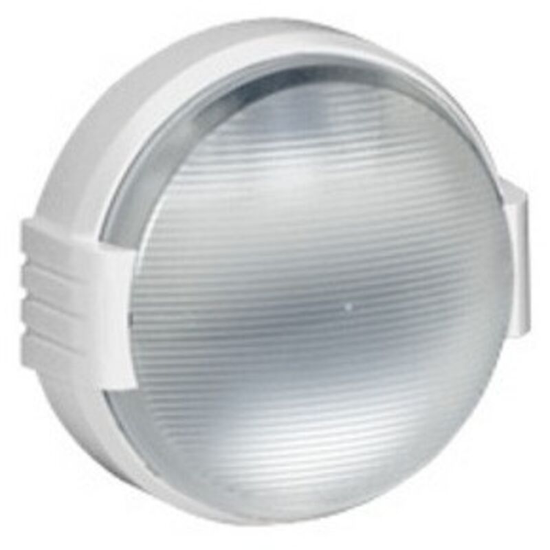 Hublot rond blanc 100W E27 dif clair Legrand 062425