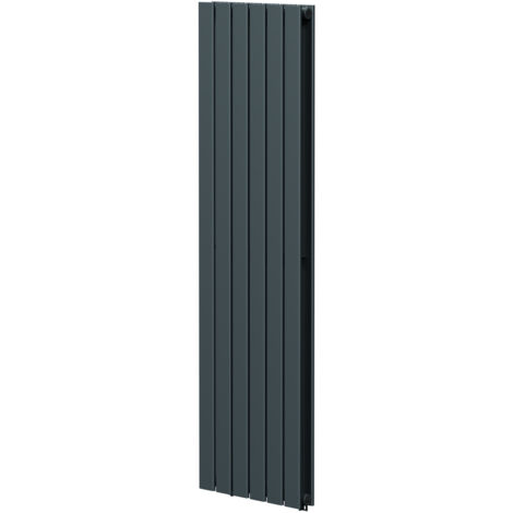 Hudson Anthracite 1600mm x 452mm Double Panel Radiator