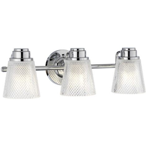 Hudson Applique 3 Luci Cromo Lucido IP44