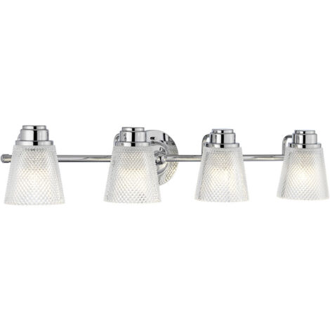 Hudson Applique 4 Luci Cromo Lucido IP44