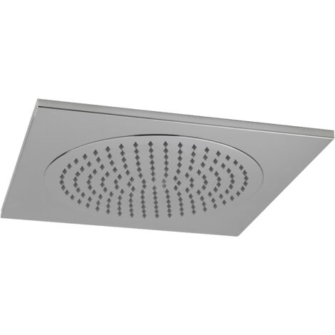 Hudson Reed Ceiling Tile Square Fixed Shower Head 500mm x 500mm - Chrome