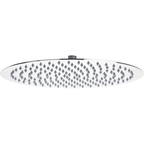 Hudson Reed Chrome 400mm Round Fixed Shower Head - HEAD46