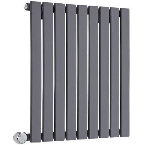 Hudson Reed Delta – Radiateur Design Électrique Horizontal – Simple Rang – 63.5 x 63 x 4.6cm 600 Watts