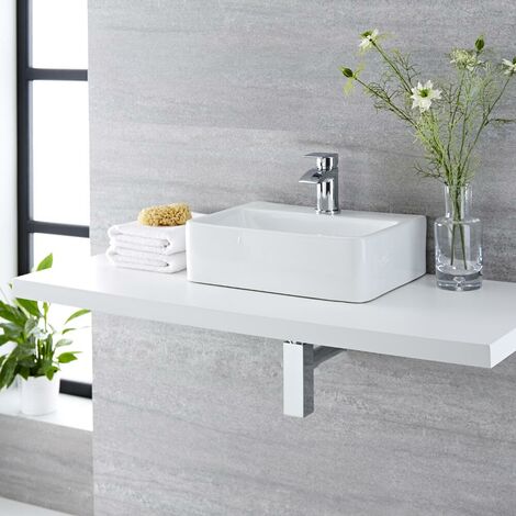 Miscelatore Bagno a Cascata Monocomando per Vasca con Mensola – Homelody-it