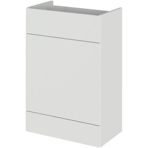 Hudson Reed Fusion WC Unit 600mm Wide - Gloss Grey Mist