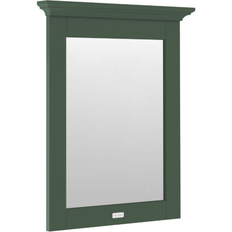 Hudson Reed Old London Bathroom Mirror 600mm Wide - Hunter Green