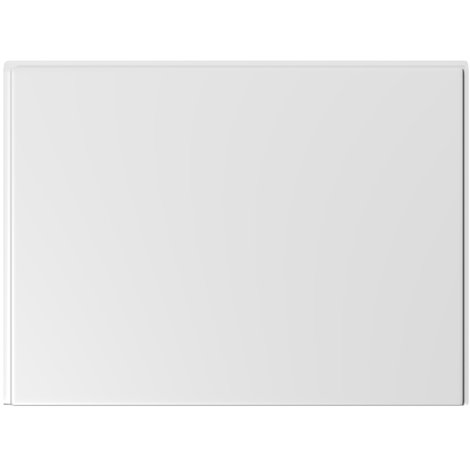 Hudson Reed Pannello Vasca Laterale - Acrilico Bianco - 700 x 510mm