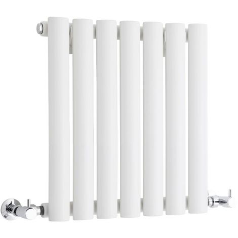 Termosifone Nore ad Acqua Calda Pannello Singolo con Elementi Piatti 160 x  45 cm - Bianco