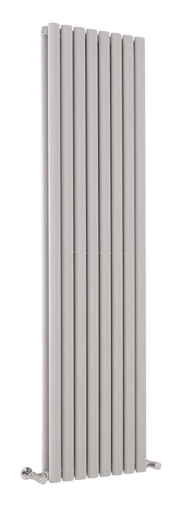 Revive Radiatore Termoarredo di Design Verticale Moderno - Termosifone con Finitura Grigia Chiara - Design a Colonna - 1780 x 472 x 78mm - 1868W