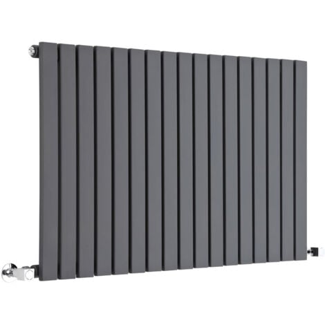 Hudson Reed Sloane – Radiateur Design Horizontal – Anthracite – 63,5 x 100cm