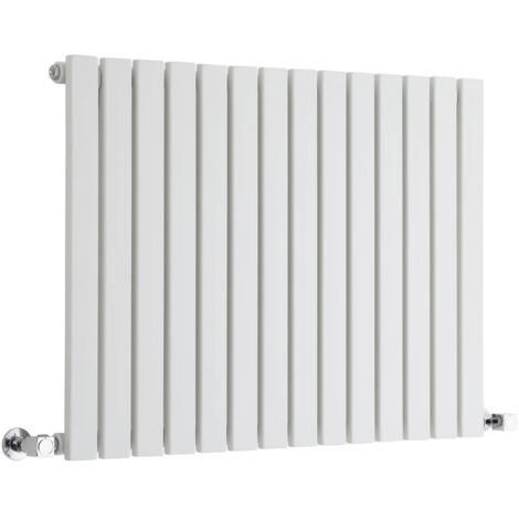 Hudson Reed Sloane – Radiateur Design Horizontal – Blanc – 63.5 x 82.6 cm