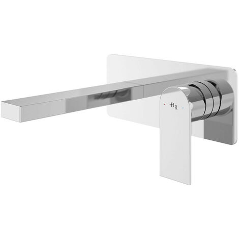 Hudson Reed Sottile Chrome Wall Mounted Single Lever Basin Mixer Tap - SOT328
