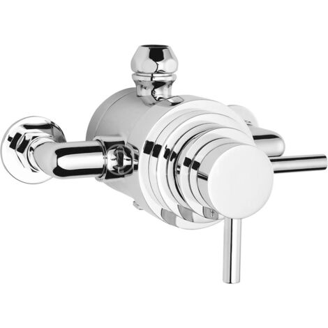 Hudson Reed Spirit Exposed Shower Valve Dual Handle - Chrome