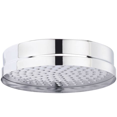 Hudson Reed Tec 8 Inch Fixed Shower Head, 200mm Diameter, Chrome