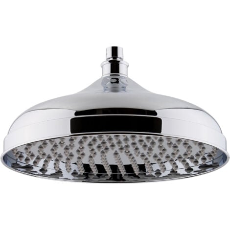 Hudson Reed Tec Apron Fixed Shower Head, 300mm Diameter, Chrome