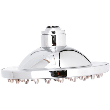 Hudson Reed Traditional Fixed Shower Head 6 Inch Diameter - Chrome