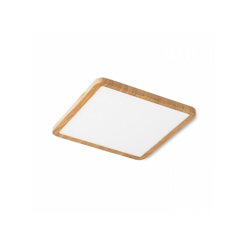 Rendl Light - hue sq 17 plafonnier encastré imitation hêtre couleur 230V led 18W 3000K