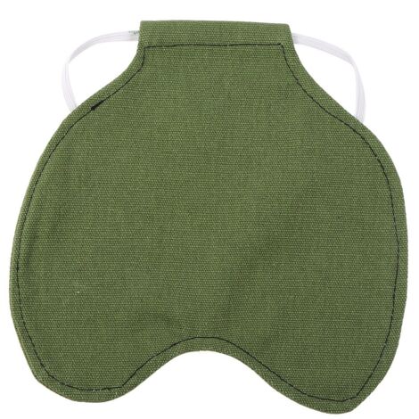 Hühnerfederschutz - Doppellagige Anti-Pickel-Schürze (20 x 19,5 cm) Grün