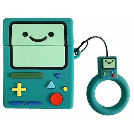 Hülle für Airpods Pro Hülle, Smile Game Boy Form AirPods Zubehör Kits, weiches Silikon 3D niedliche lustige coole Zeichentrickfigur Kawaii Airpods Hülle für Kinder Teenager Jungen Mädchen Männer