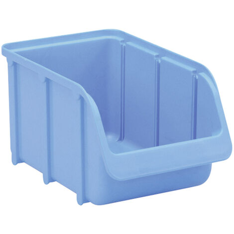 Hünersdorff 673300 Sichtlagerkasten 3 (B x H x T) 146 x 127 x 242 mm Blau 1 St.