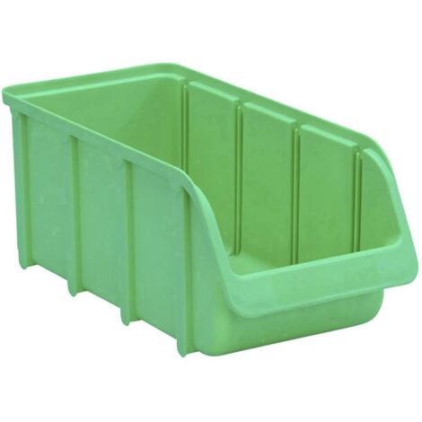 Hünersdorff 683400 Cassetta impilabile da magazzino (L x A x P) 315 x 145 x 125 mm Verde 1 pz.