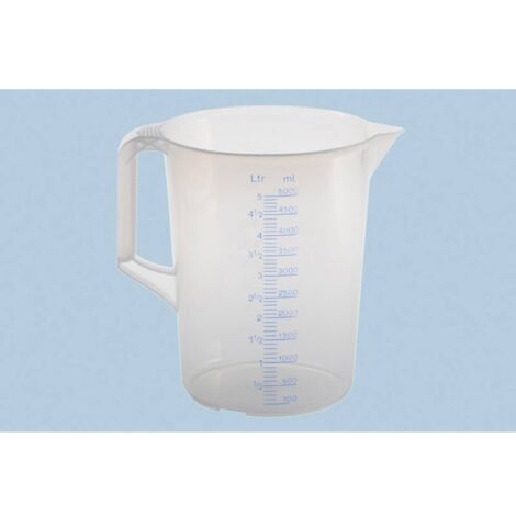 UMETA Hünersdorff 939000 Verre doseur 5000 ml plastique