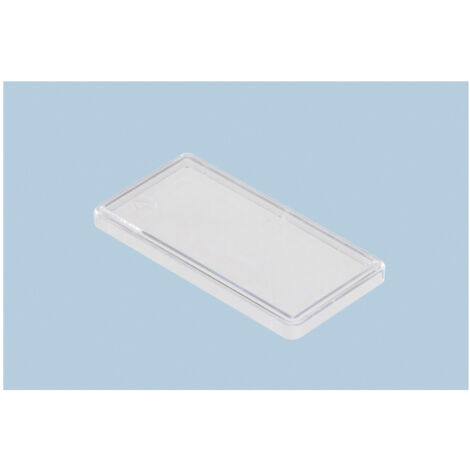 Hünersdorff Deckel für Einsatzbox PS, 108 x 54 mm glasklar