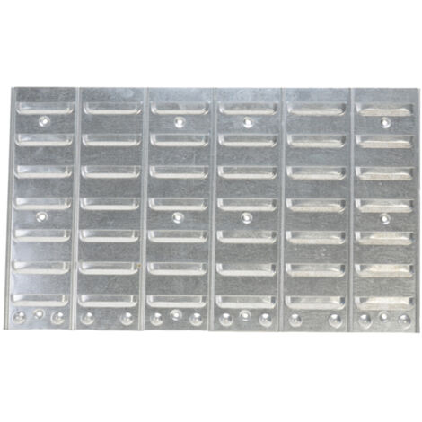 HÜNERSDORFF Metallschlitzwand fuer Sichtbox Gr 1-3