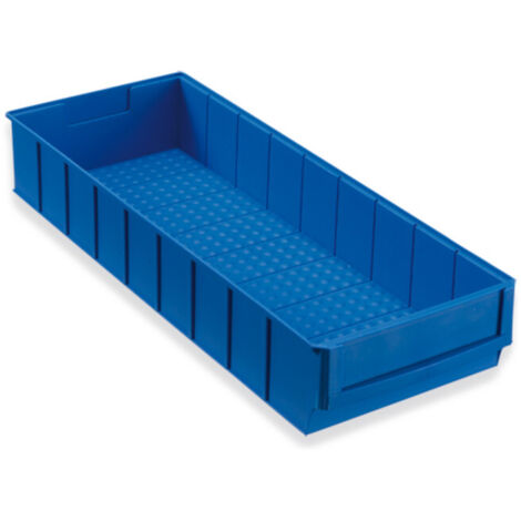 Hünersdorff Regalbox aus PP, 500x183x81 mm blau, Volumen 6,00 L, breit