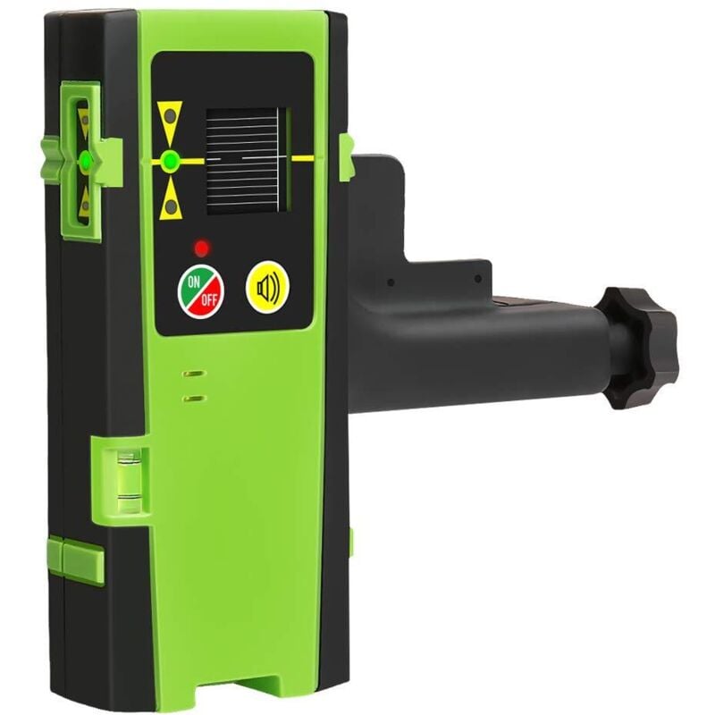 LR-6RG Détecteur Laser Pour Laser à Impulsions, Numérique Récepteur de Laser Vert et Rouge, Utiliser avec Lasers à Ligne Distance Jusqu'à 50-60m,