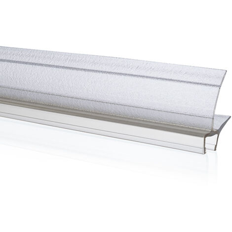 Hüppe Ablaufleiste, gerade L: 1000mm, für 6mm Glasstärke