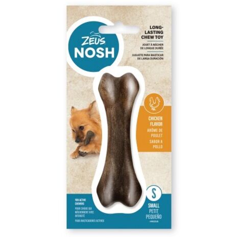 Hueso mordedor con aroma para perro Zeus Nosh Strong