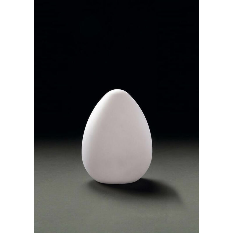 Huevo Egg Tischleuchte Große Induktions-LED RGB Outdoor IP65, 120lm, opalweiß