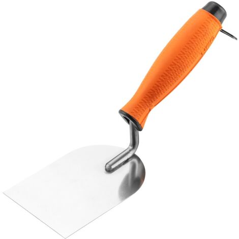 Hufeisenförmige Stuckkelle, 80 mm, Zweikomponenten-Griff