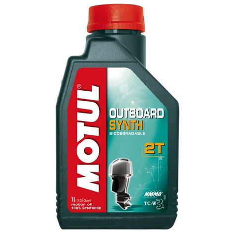 Huile 2 temps 100% synthétique moteurs hors-bord - MOTUL - 1 l