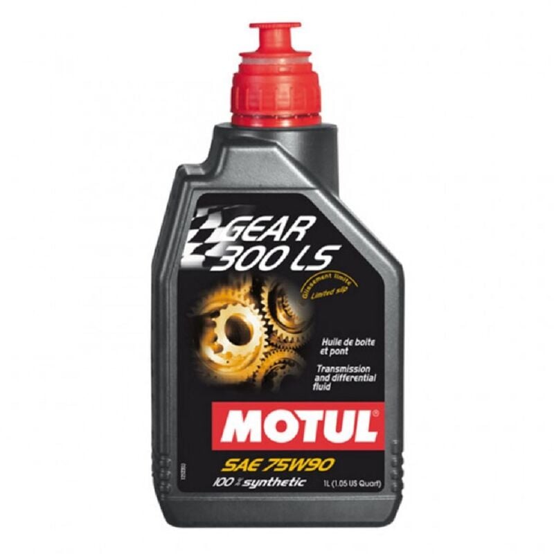 Motul - huile 300 ls gear bidon 1 Litre 75W90 - Boite et pont autobloquant