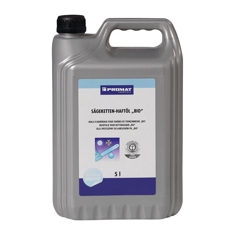 Promat Chemicals - Huile à chaîne de tronçonneuse bio 52 mm²/s (à 40 deTaille c) 5 l bidon chem